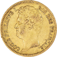 Monnaie, France, Louis-Philippe, 20 Francs, 1831, Paris, TTB, Or, Gadoury:1030a