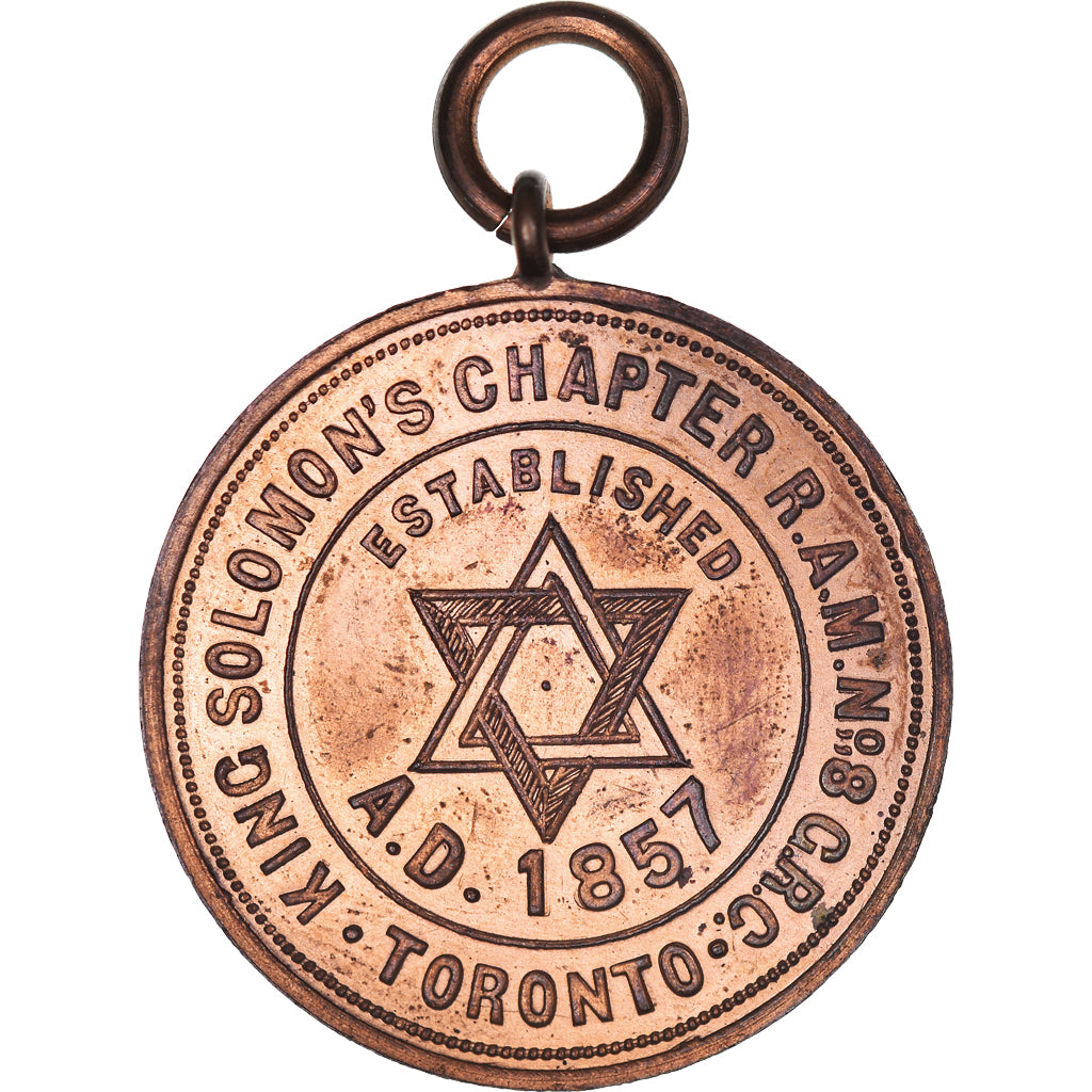 Canada, ficha, Masonic, Toronto, King Solomon's Chapter, Chapter Penny, SPL-