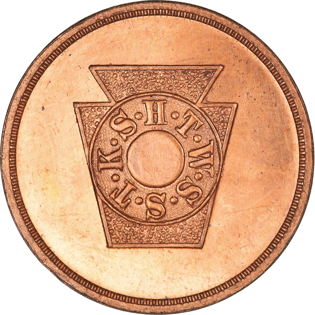 Canada, ficha, Masonic, Yarmouth, Union Chapter N°7, Chapter Penny, SPL, Ottone