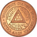 Canada, Token, Masonic, Woodstock, Royal Arch, Chapter Penny, MS(63), Copper