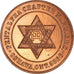Canada, Jeton, Masonic, Oshawa, Pentalpha Chapter, Chapter Penny, SPL+, Cuivre