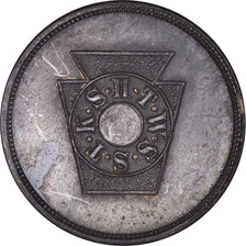 Canada, Token, Masonic, Yarmouth, Union Chapter N°7, Chapter Penny, AU(55-58)