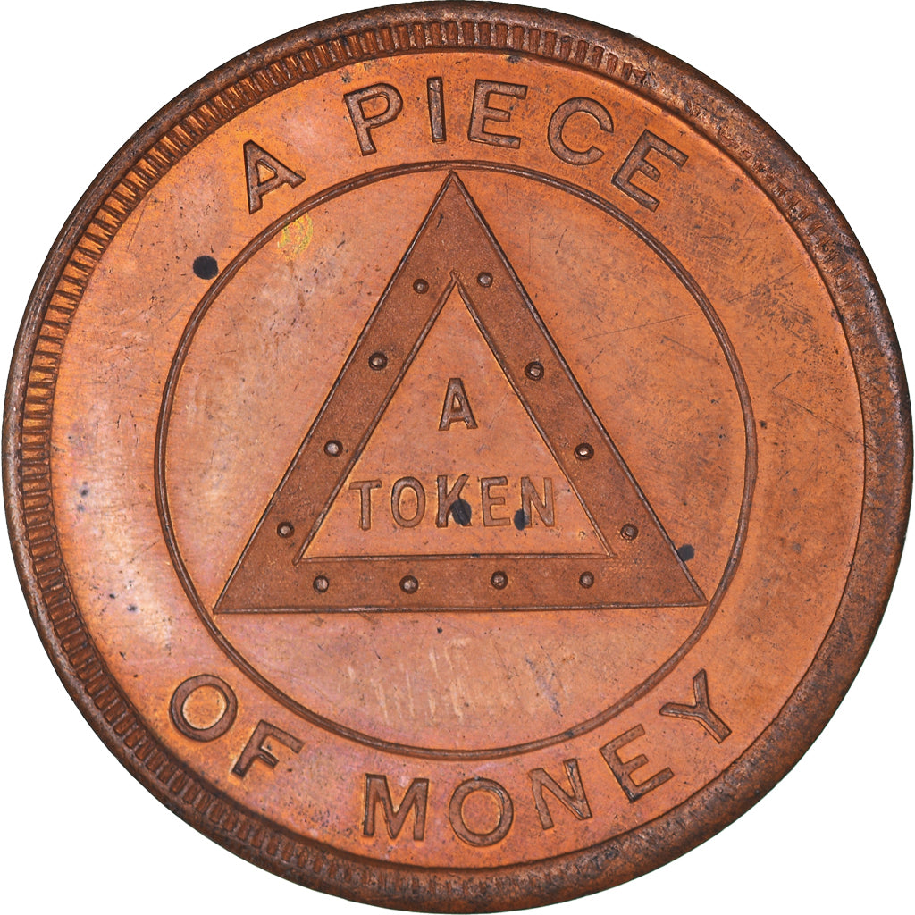 Canada, Token, Masonic, Lindsay, Royal Black Preceptory, Chapter Penny