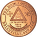 Kanada, betaalpenning, Masonic, Belleville, The Moira, Chapter Penny, STGL