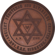 Canada, Token, Masonic, Kingston, Frontenac and Cataraqui, Chapter Penny