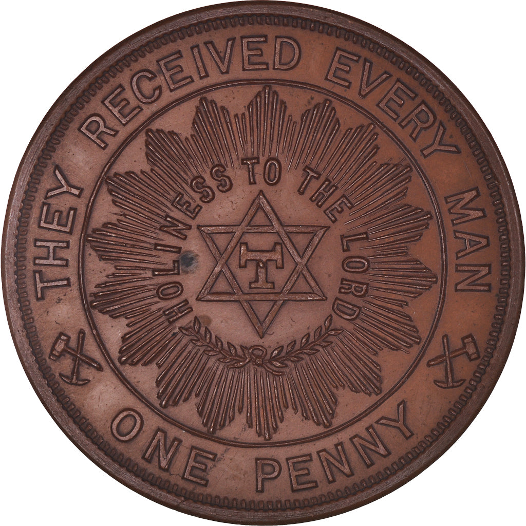 Canada, Token, Masonic, Kingston, Frontenac and Cataraqui, Chapter Penny