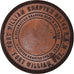 Canada, Token, Masonic, Fort William, Chapter Penny, AU(55-58), Copper