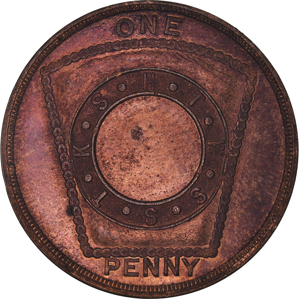 Kanada, betaalpenning, Masonic, Chatam, Mount Lebanon, Chapter Penny, VZ+