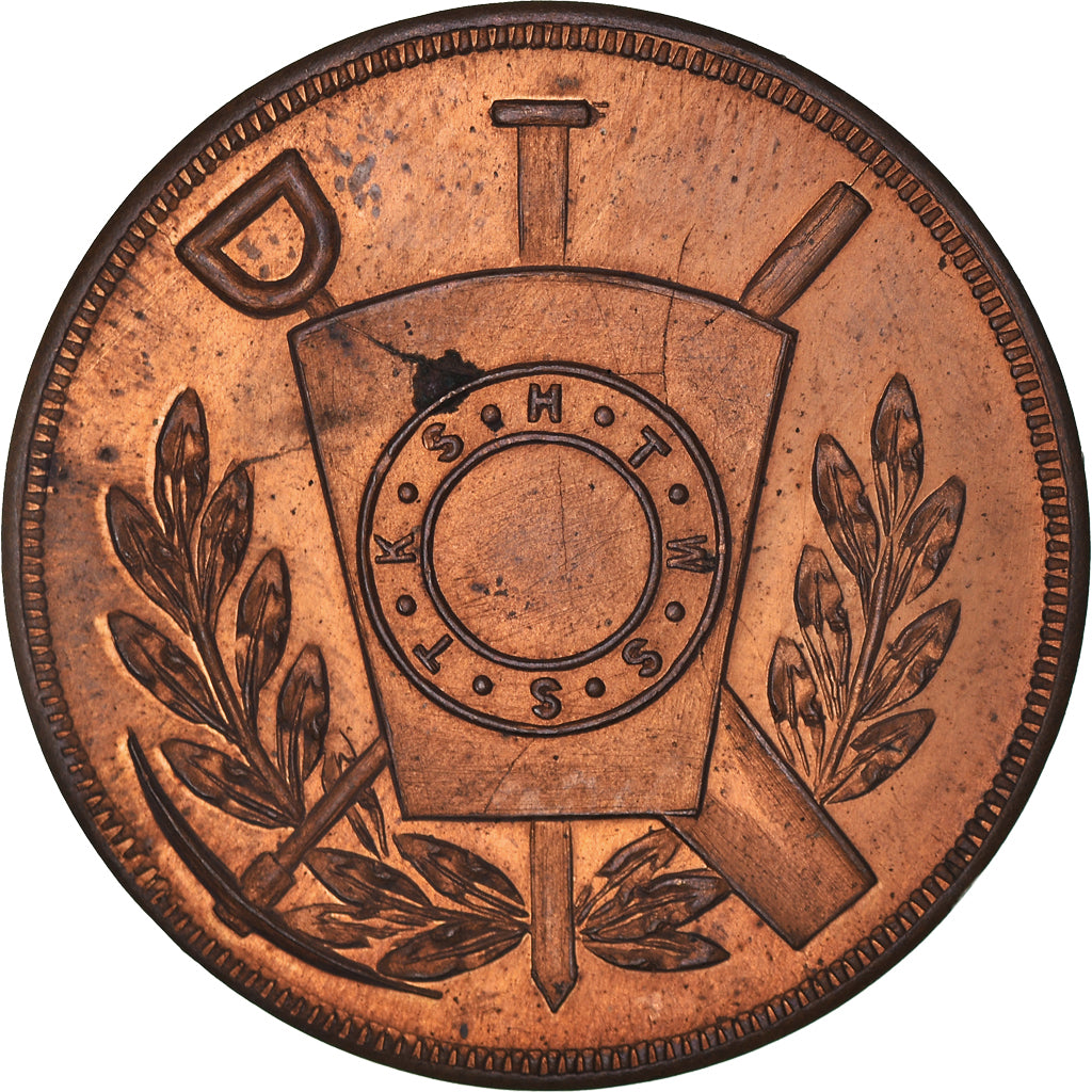 Canada, Token, Masonic, Harriston, Enterprise, Chapter Penny, MS(60-62), Copper