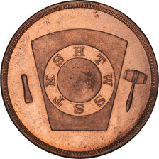 Kanada, betaalpenning, Masonic, Halifax, Royal Union, Chapter Penny, UNZ, Kupfer