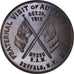 Canada, Token, Masonic, Fraternal Visit of Adytum, Buffalo, 1913, Chapter Penny