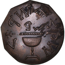 Canadá, zeton, Masonic, Ontarion, Ancaster, Chapter Penny, SC, Cobre