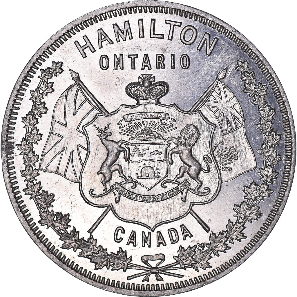 Canada, Token, Masonic, Godfrey de Bouillon Preceptory, Chapter Penny