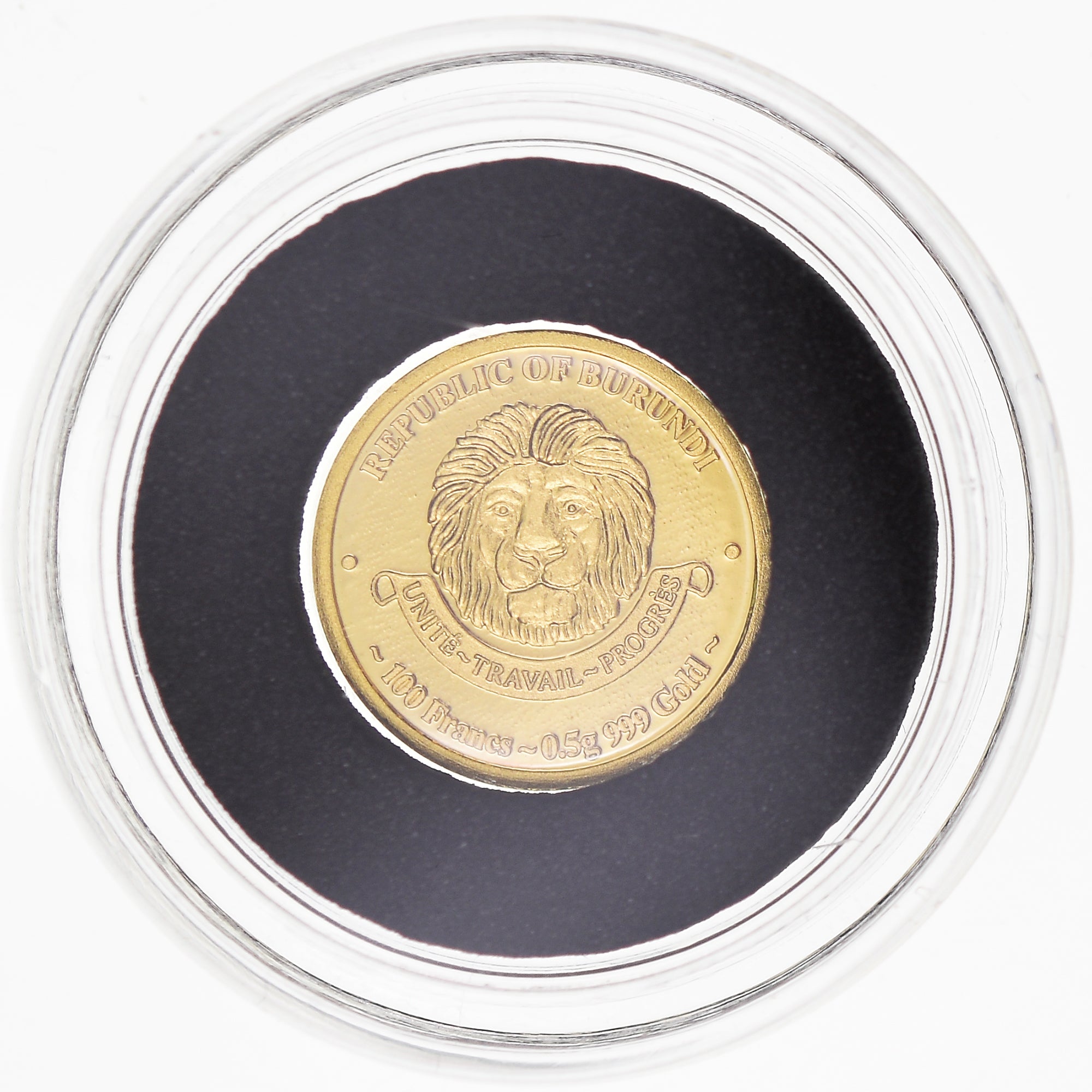 Monnaie, Burundi, Berlin, 100 Francs, 2014, FDC, Or