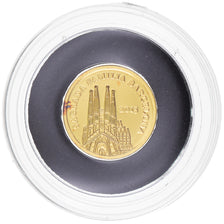 Moneda, República del Congo, Sagrada Familia Barcelona, 100 Francs CFA, 2015