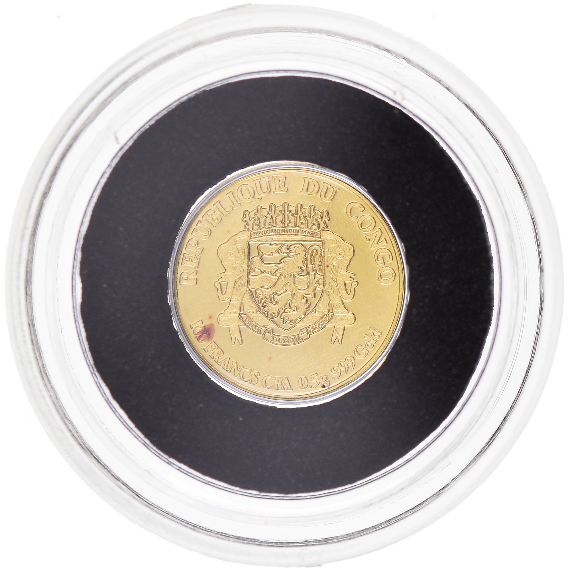 Moneda, República del Congo, Sagrada Familia Barcelona, 100 Francs CFA, 2015