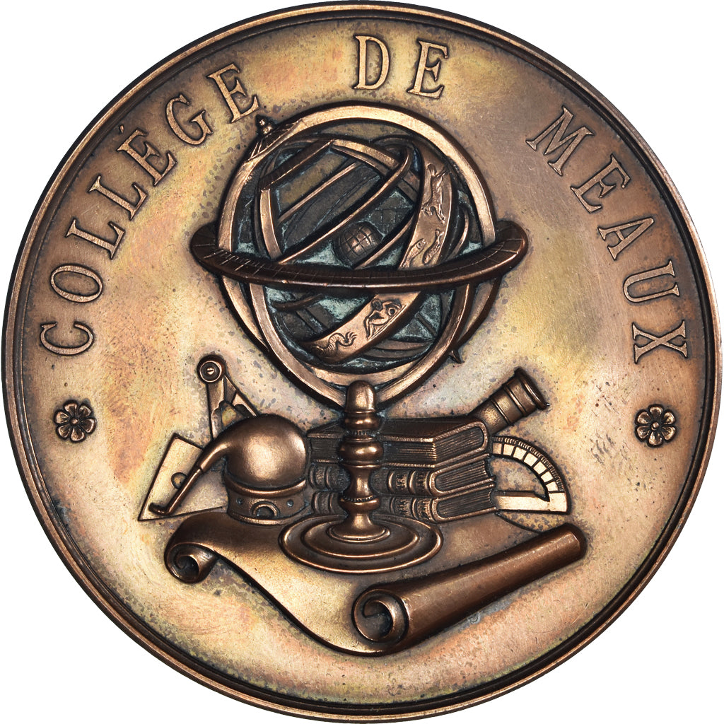 Frankreich, Medaille, Collège de Meaux, Anciens Elèves, Instruction, VZ