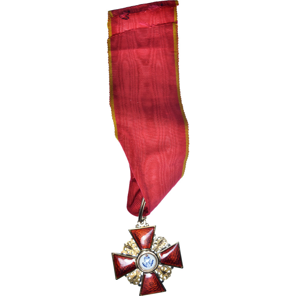 Russia, Ordre de Saint-Anne, Croix de 2ème Classe, Medal, Officier, Excellent