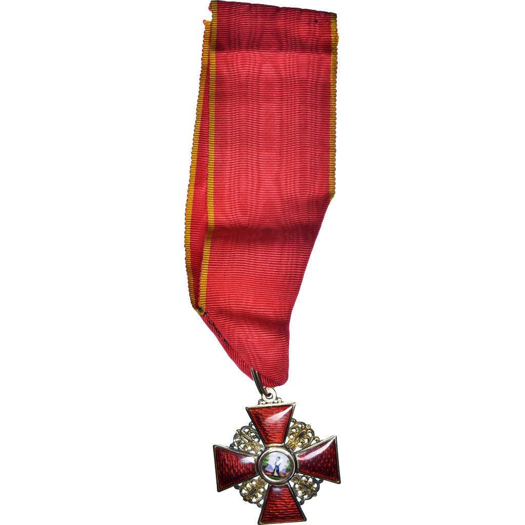 Russia, Ordre de Saint-Anne, Croix de 2ème Classe, Medal, Officier, Excellent