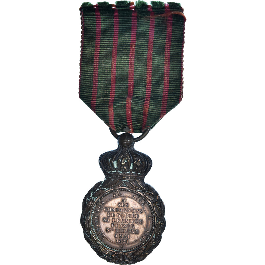 France, Médaille de Saint Hélène, Medal, 1857, Excellent Quality, Bronze, 46