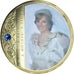 Reino Unido, medalla, Portrait of a Princess, Diana, FDC, Copper Gilt