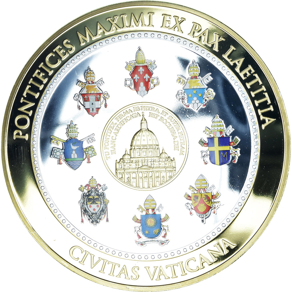 Vatican, Médaille, Le Pape Jean XXIII, Religions & beliefs, 2013, FDC, Cuivre