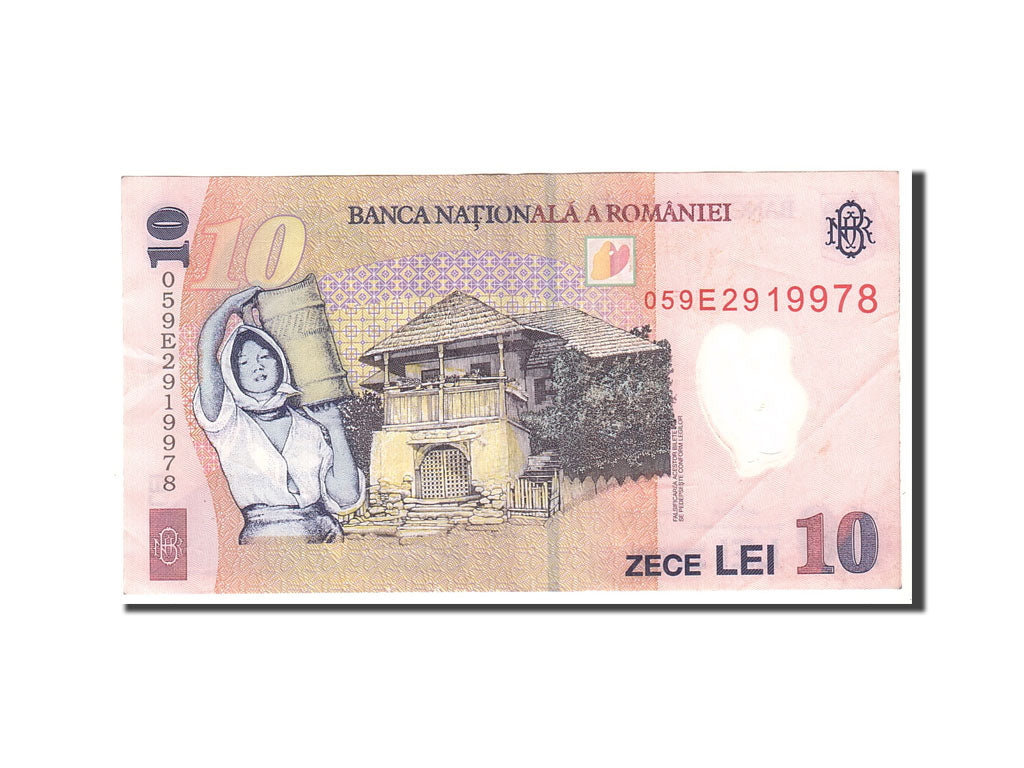 Romania, 10 Lei, 2005, 2005-07-01, KM:119a, EF(40-45)