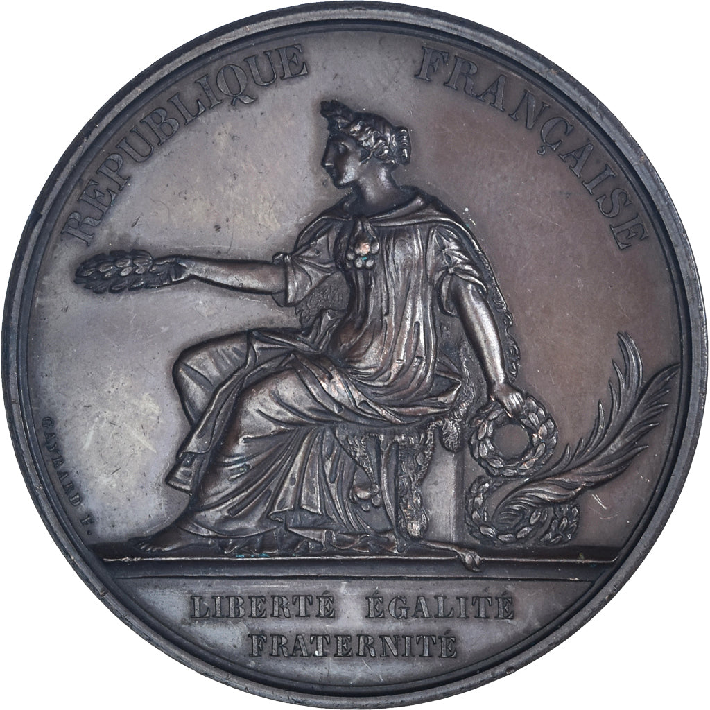Frankreich, Medaille, Exposition Internationale des Beaux-Arts à Londres, 1872
