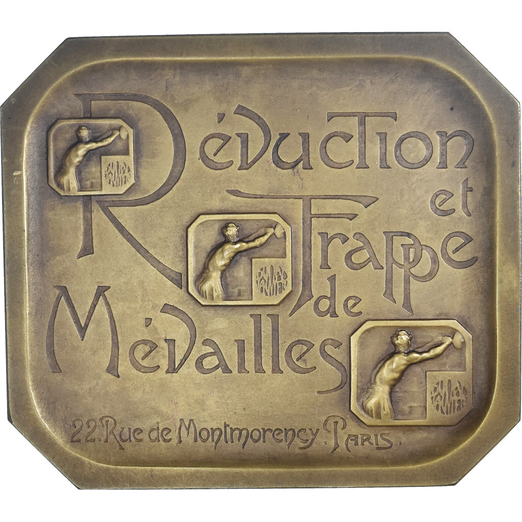 Francja, medal, Duval et Janvier, Réduction et Frappe de Médailles, Paris, A.