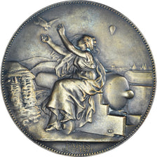 France, Medal, Ministère de la Guerre, Communications aériennes, 1870-1871