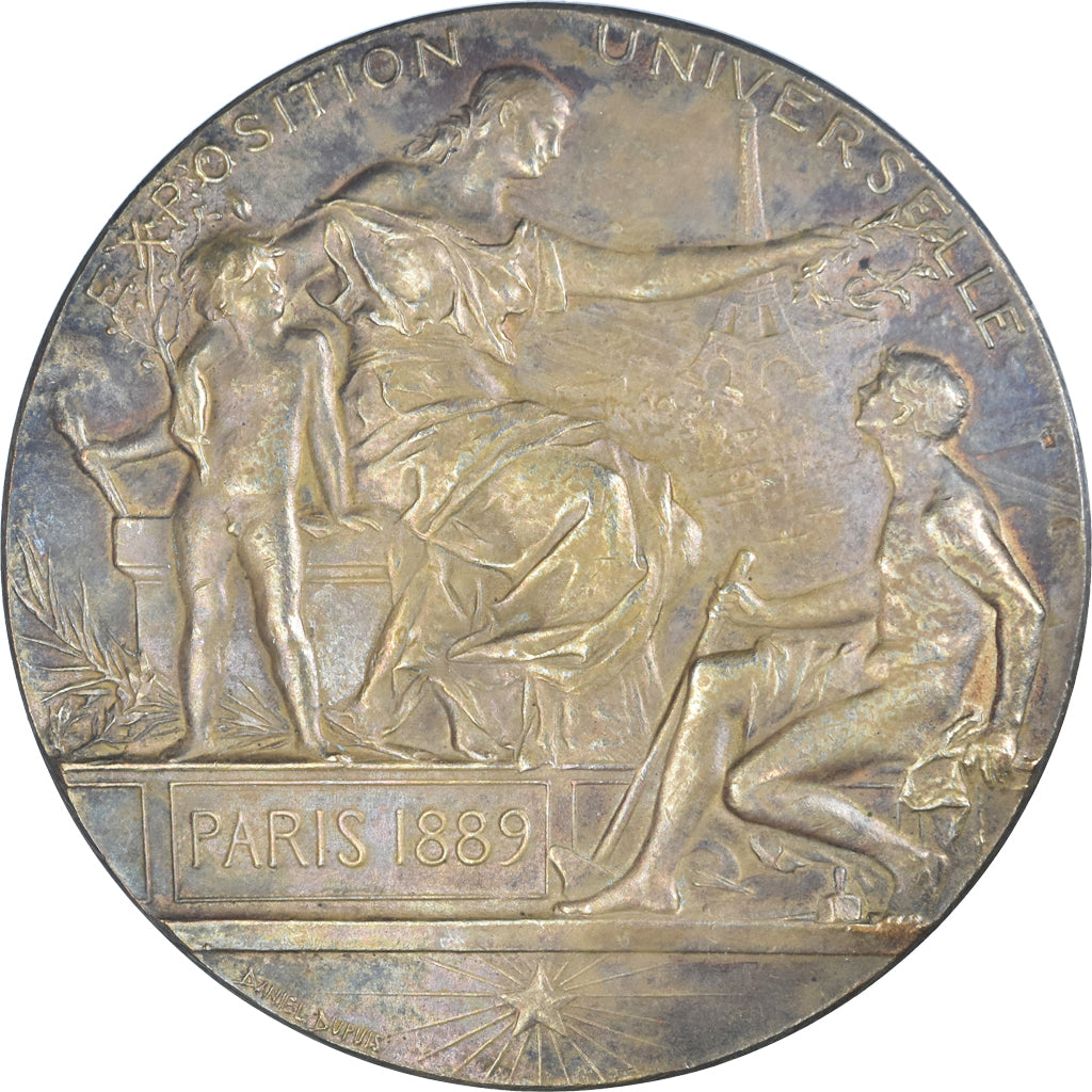 France, Medal, Exposition universelle de Paris, 1889, Dupuis.D, AU(50-53)