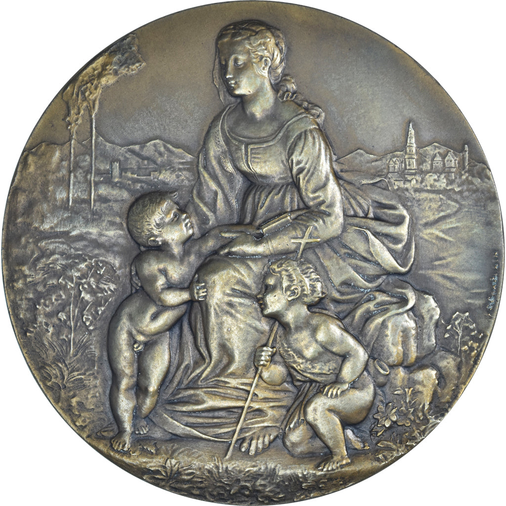 Francia, medalla, Belle Jardinière, Souvenir du Centenaire, Paris, 1930