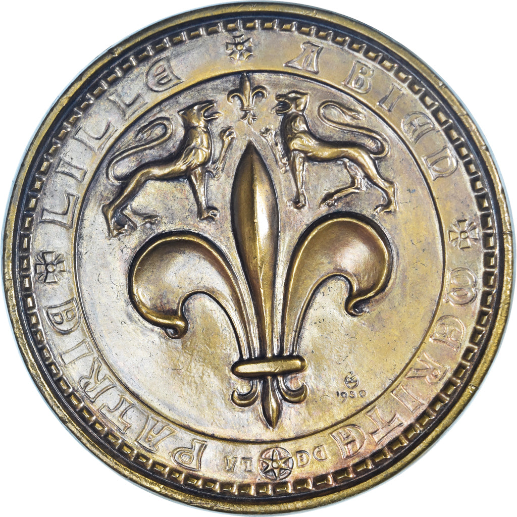 Francja, medal, Lille a bien Mérité la Patrie, Polityka, społeczeństwo