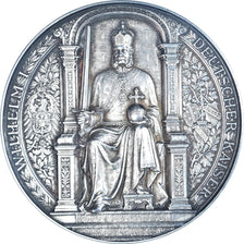 Germany, Medal, Kaiser Wilhelm I, Visit to Stasbourg, History, 1877, K.
