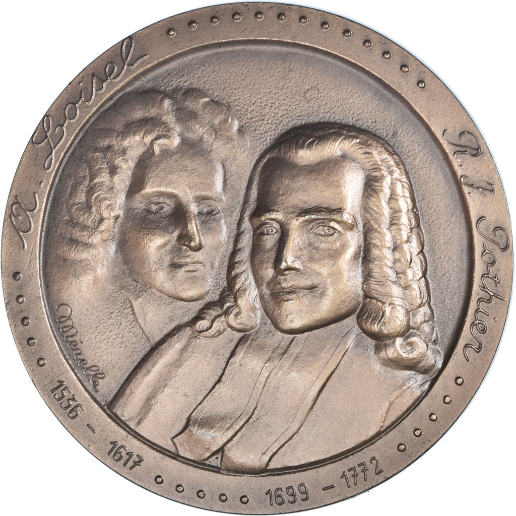 Francia, medalla, Notary, Notariat Français, Caisse des Dépôts, Loisel