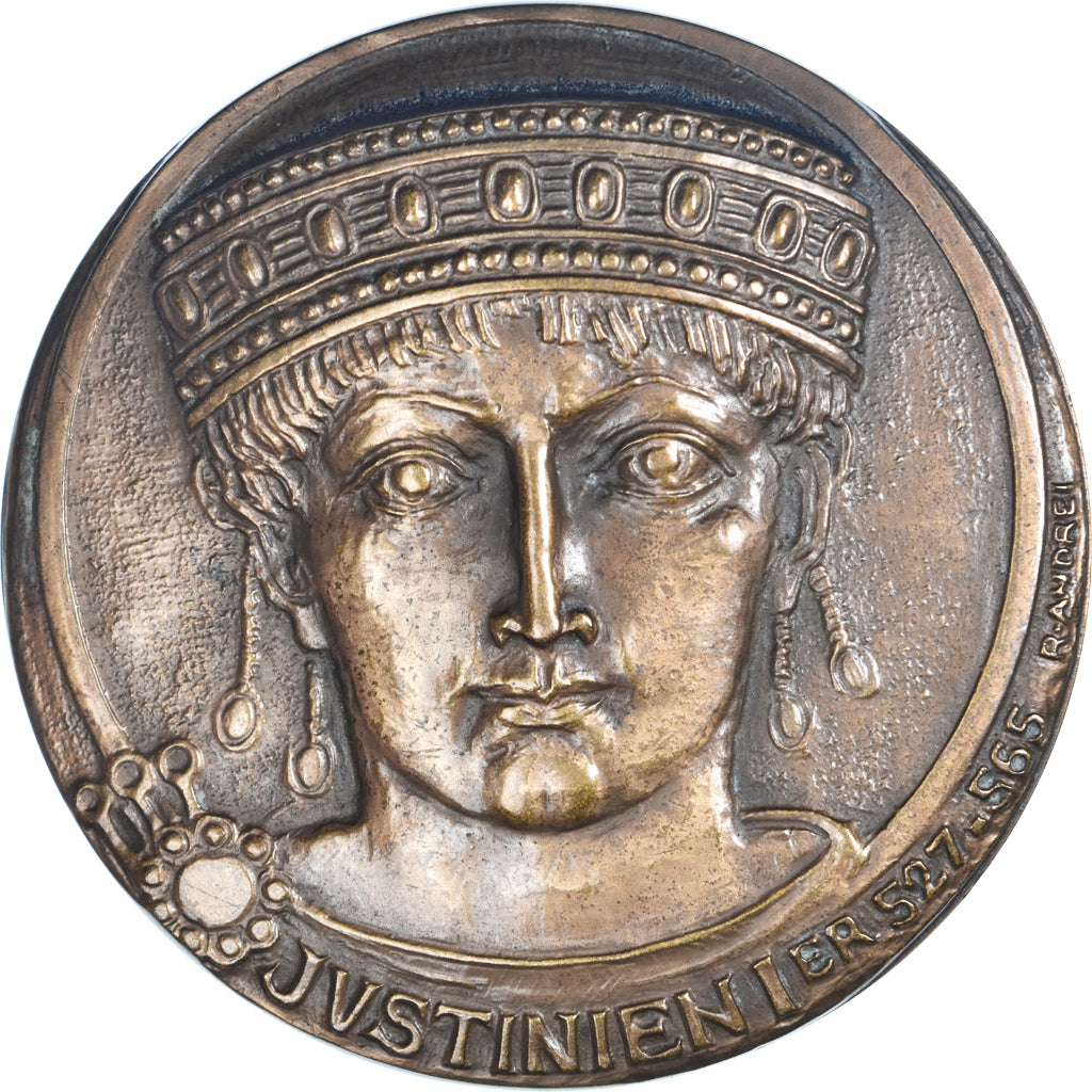 Frankreich, Medaille, Notariat Français, Justinien Ier, 1973, Andrei, UNZ