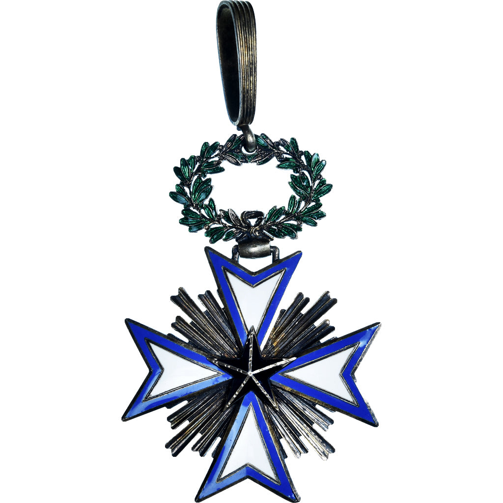 Benin, Ordre de l'Etoile Noire, Commandeur, Medaille, Excellent Quality, Zilver