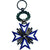 Benin, Croix de Chevalier de l'Etoile Noire, medal, Doskonała jakość, Srebro