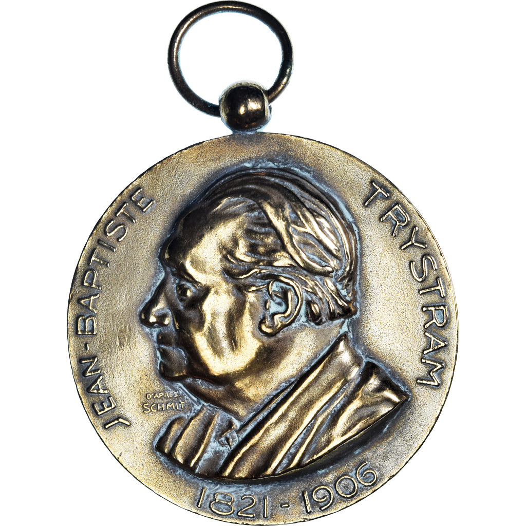 Francja, medal, Inauguration du Monument Trystam, 1911, Schmit, AU(50-53)