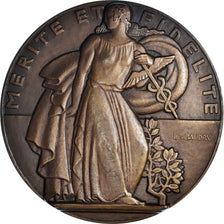France, Medal, Art Déco, Syndicat Général des Maisons d'Alimentation, Baudry