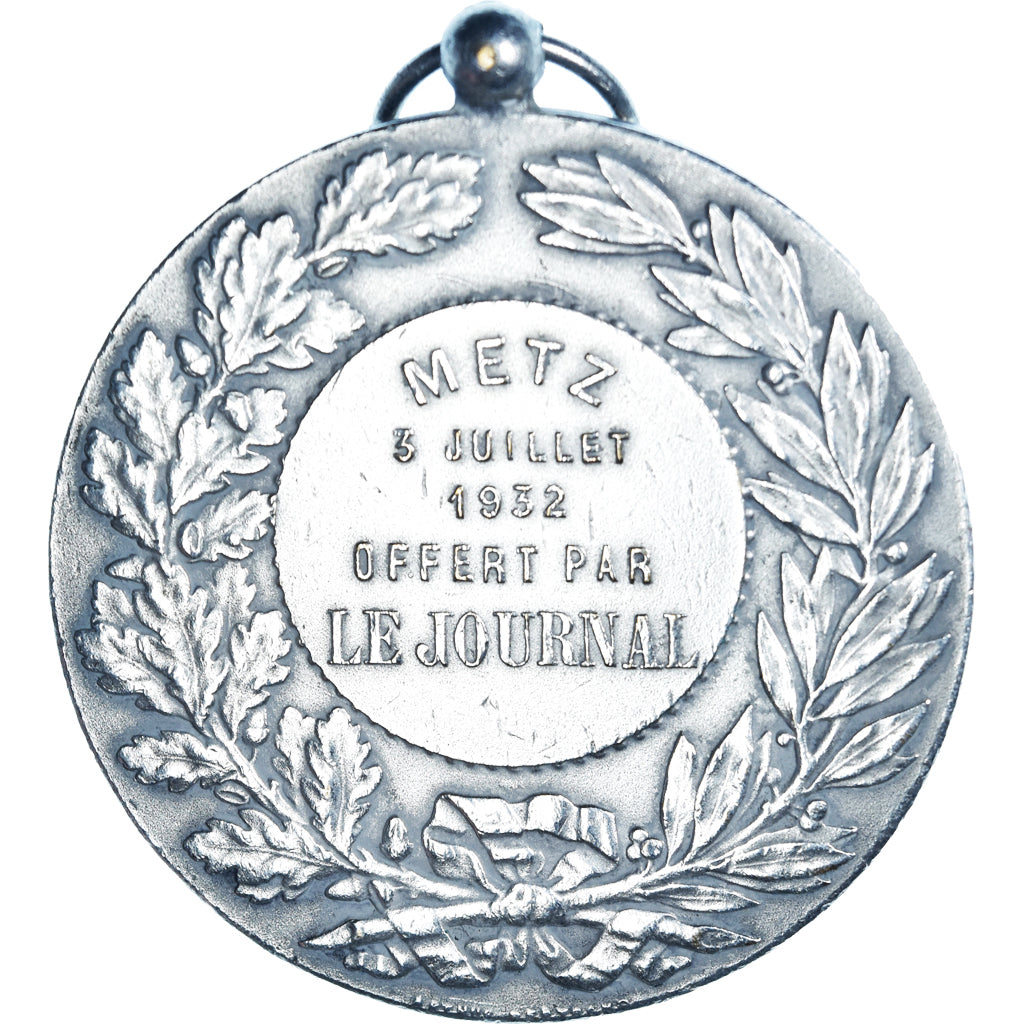 Frankrijk, Medaille, Concours de Musique, Metz, Lamourdedieu, ZF, Silvered