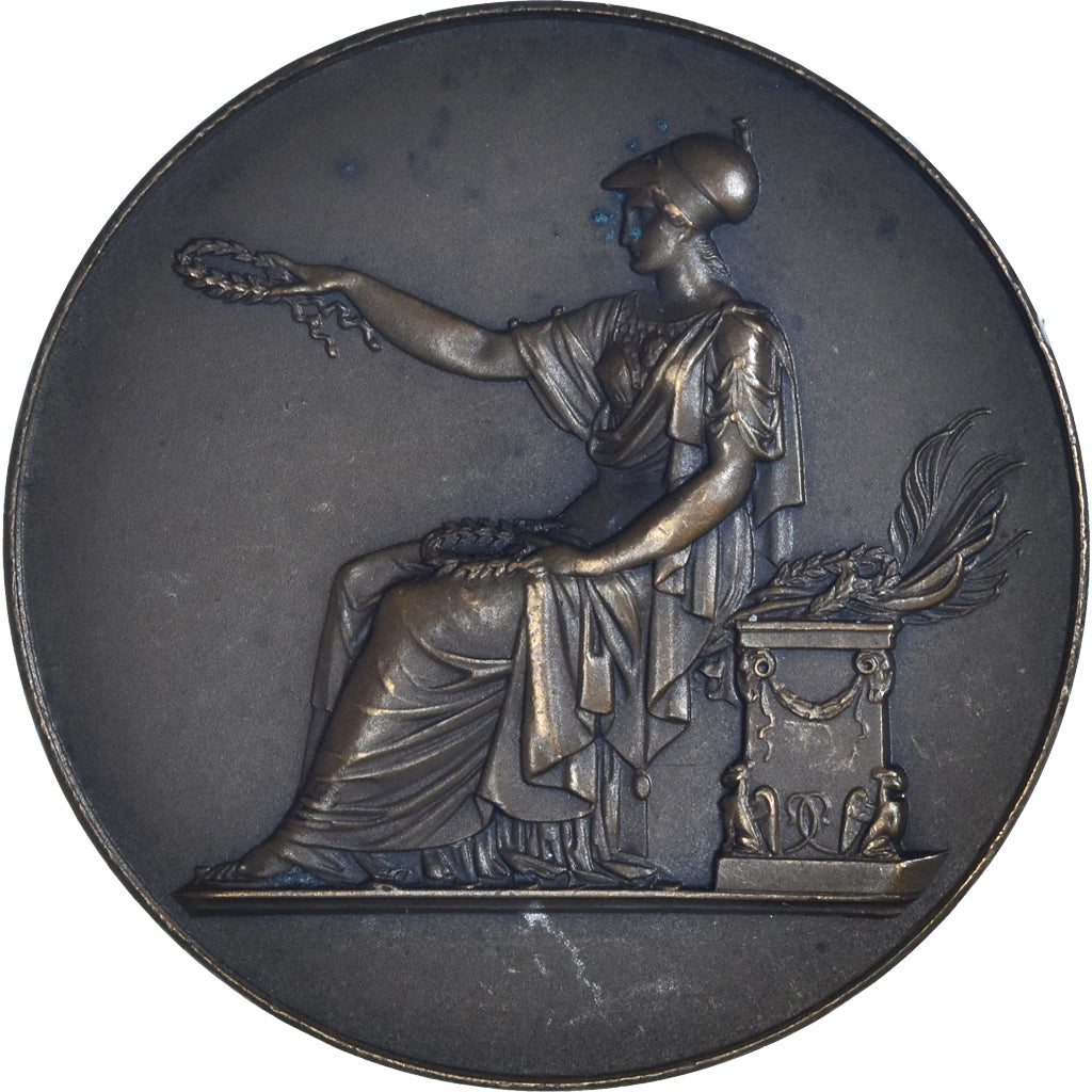 Francja, medal, Union Française de la Jeunesse, Instruction, Brenet, AU(50-53)