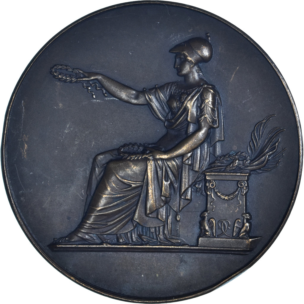 Francja, medal, Union Française de la Jeunesse, Instruction, Brenet, AU(50-53)