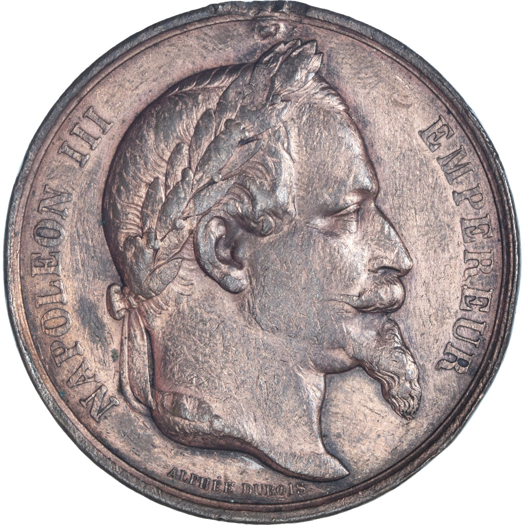 Francja, medal, Napoléon III, Concours de Chateau-Thierry, 1865, Alphée