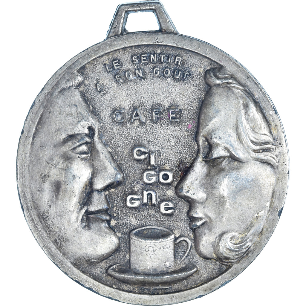 Francia, medalla, Cafés Cigogne, Publicity, MBC+, Métal