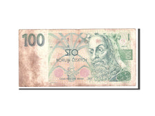 Czech Republic, 100 Korun, 1993, KM:5a, Undated, VF(20-25)