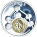 Bélgica, medalha, European Currencies, Royaume de Belgique, MS(65-70), Cobre