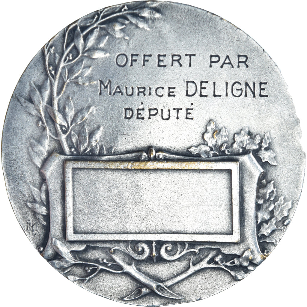 France, Médaille, Marianne Casquée, Maurice Deligne, Député, Politics, TTB