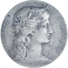 Francia, medalla, Ville de Bordeaux, Geography, Dupuis.D, MBC+, Plata
