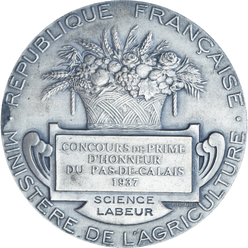 France, Medal, Concours de Prime d'Honneur du Pas-de-Calais, Agriculture